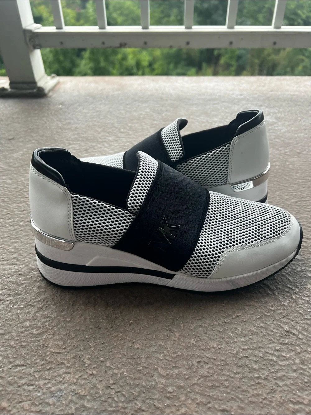 Michael Kors Felix Leather Trainers